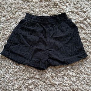 Aerie High Waist Black Shorts